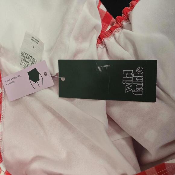 Ultra High Leg Cheeky One Piece Swimsuit | Wild Fable | Large (12/14) - Picture 8 of 10